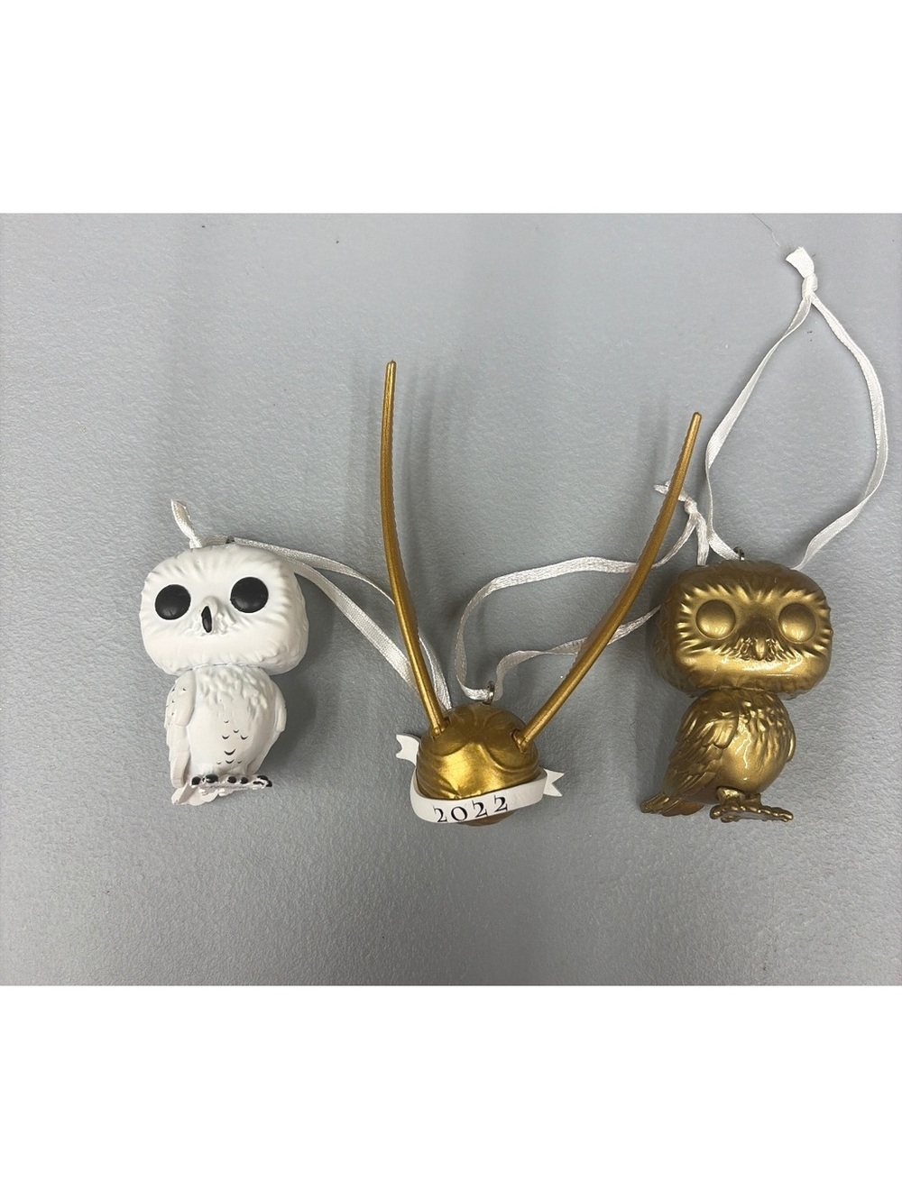 Harry Potter ornaments - lot of 3
